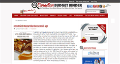 Desktop Screenshot of canadianbudgetbinder.com